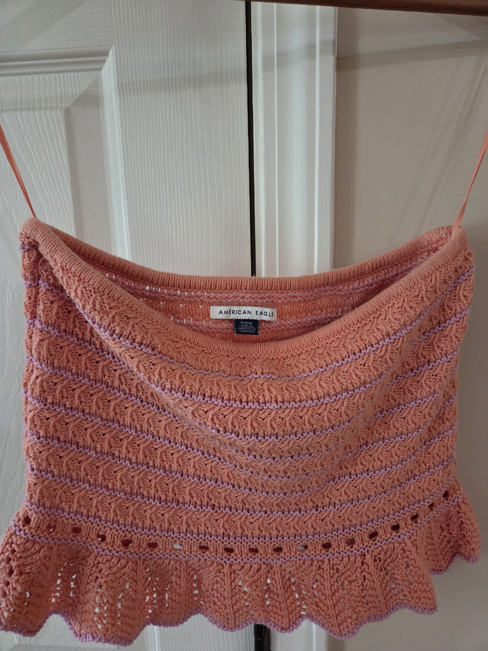 5 For 25💥American Eagle Outfitters Peach Knit Tube Top.